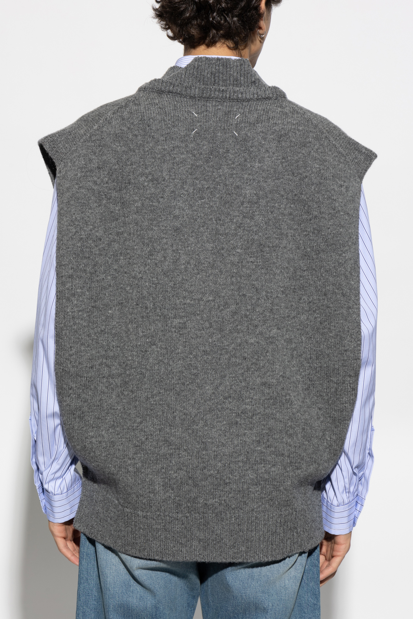 Maison Margiela V-neck vest | Men's | Vitkac